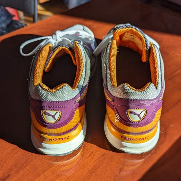 PUMA Trinomic - Athletic - Style - Running Yellow / White / Purple - Picture 3 of 7